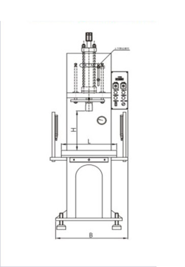 单柱液压机